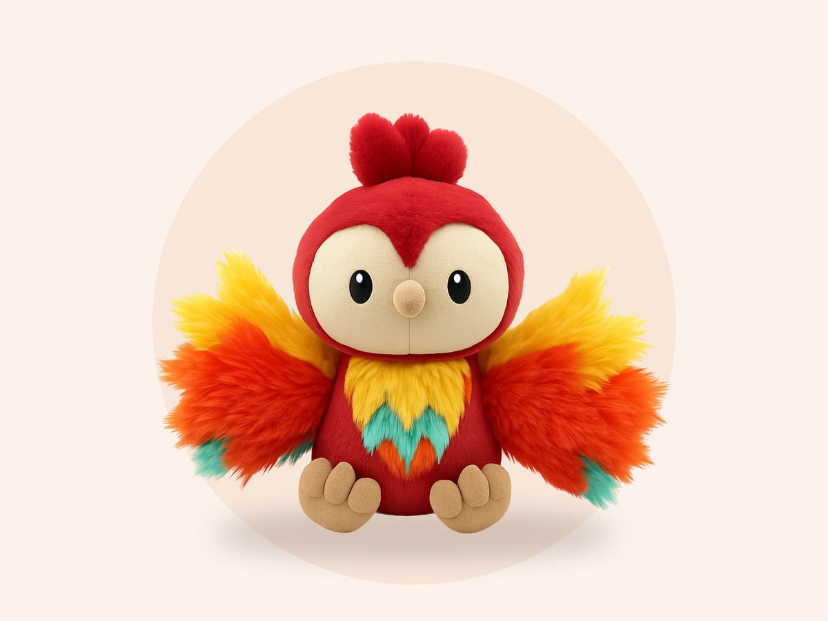 The My Phoenyx plush companion