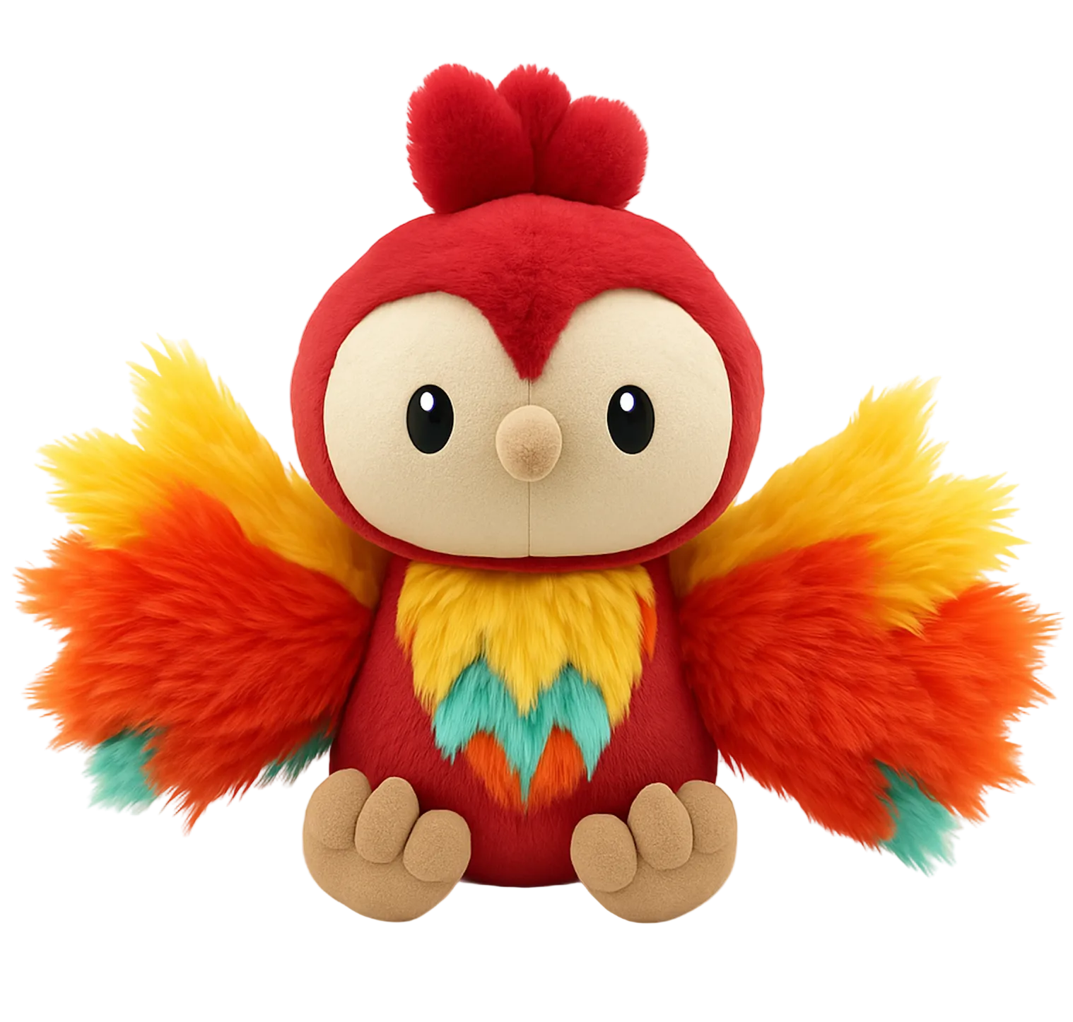 Phoenyx, the bilingual plush companion